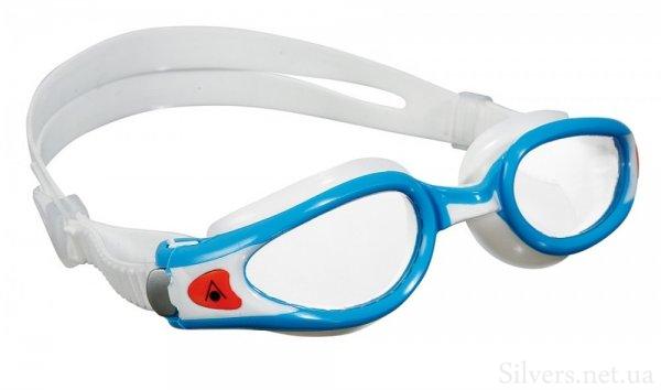 Очки для плавания Aqua Sphere KAIMAN EXO SMALL Сlear Lens/Blue-White (175810)