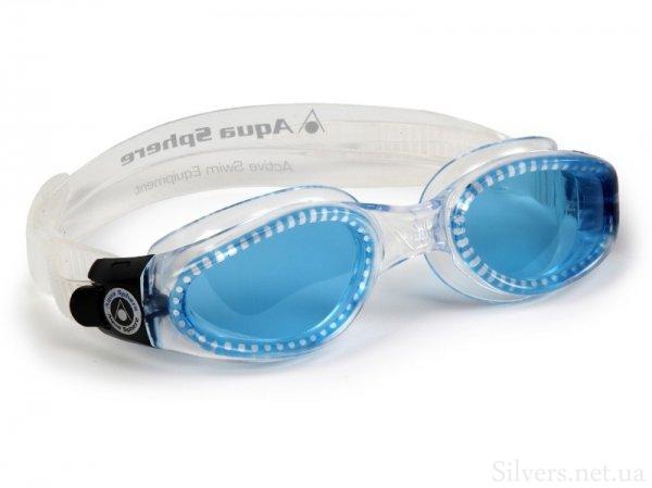 Очки для плавания Aqua Sphere Kaiman Blue Lens/Transparent (171090)