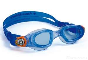 Очки для плавания Aqua Sphere Moby Kid Clear Lens Blue/Orange (167890)