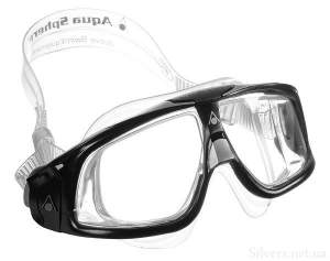 Окуляри для плавання Aqua Sphere Seal 2.0 Clear Lens Black/Gray (175100)