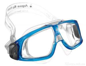 Очки для плавания Aqua Sphere Seal 2.0 Clear Lens Trans Blue/White (175110)
