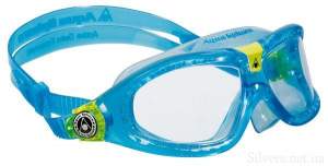 Очки для плавания Aqua Sphere Seal Kid2 Clear Lens/Trans Aqua (175300)