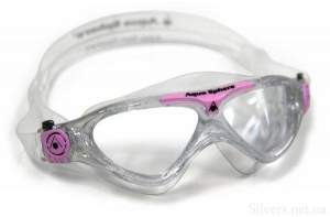 Окуляри для плавання Junior Clear Lens Clear/Pink (169750)