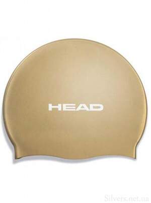 Шапочка для плавания HEAD Silicone Flat single color pearl (455003)