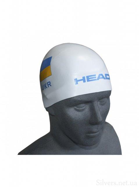 Шапочка для плавания HEAD 3D-L CAP Ukrainan Federation (455189)