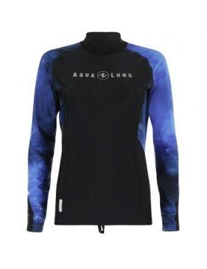 Тенниска Aqua Lung Rashguard Galaxy Blue Lady, длинный рукав (RW114)