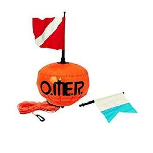 Буй Omer Spherical float with red and alfa flag (6241)