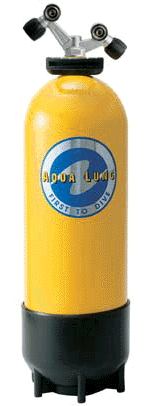 Баллон Aqua Lung 15л 232 bar Spiro (c 2 вых.)