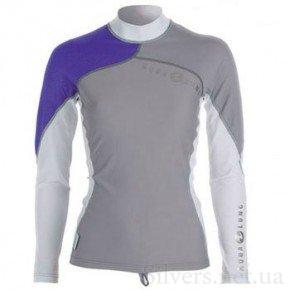 Футболка Aqua Lung Athletic Rash Guard Grey/Purple (660315)