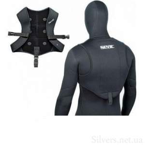 Разгрузочный жилет Seac Sub Vest Black Smooth (3901)